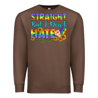 Chestnut LGBTQ+ Straight But I Don't Hate Premium Sweatshirt - BundleAndBundleShop