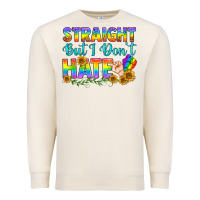 Sandshell LGBTQ+ Straight But I Don't Hate Premium Sweatshirt - BundleAndBundleShop