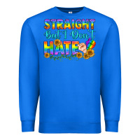 True Royal LGBTQ+ Straight But I Don't Hate Premium Sweatshirt - BundleAndBundleShop