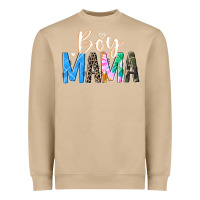 Mushroom boy mama  black Heavyweight Sweatshirt - JahusDesignShop