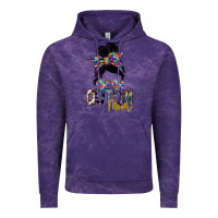 Cloud Purple autism mom Vintage Hoodie - SublimationCraftShop