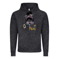 Vintage Black autism mom Vintage Hoodie - SublimationCraftShop