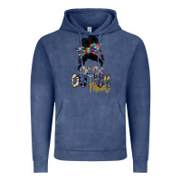 Vintage Denim autism mom Vintage Hoodie - SublimationCraftShop