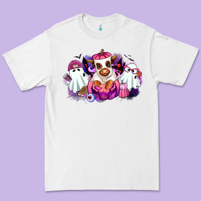 Premium Tee Halloween ghost Heifer