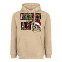 Mushroom Merry af skeleton messy bun Heavyweight Hoodie - NancyCooperArtShop