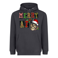 Smoke Merry af skeleton messy bun Heavyweight Hoodie - NancyCooperArtShop