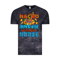 Cloud Black nacho average pediatric nurse   with nacho Vintage Tee - AdoDesignShop