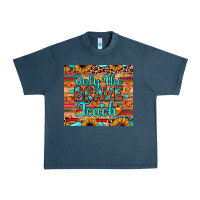 Midnight Navy only the brave teach Urban Heavy Tee - JahusDesignShop