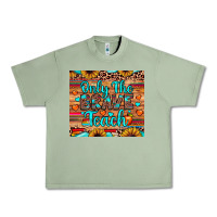 Oil Green only the brave teach Urban Heavy Tee - JahusDesignShop