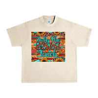 Sandshell only the brave teach Urban Heavy Tee - JahusDesignShop