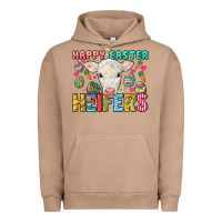Pigment Burro Happy Easter Heifers Easter Day Urban Hoodie - HowdyJamesFarm