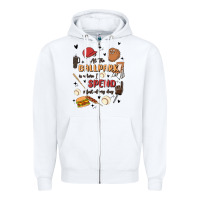White at the ballpark is where i spend most of my day Zipper Hoodie - MaliasSmallBusiness