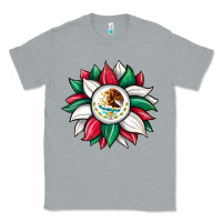 Heather Grey sunflower mexican flag Classic Tee - JahusDesignShop