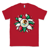 Red sunflower mexican flag Classic Tee - JahusDesignShop