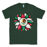 Sports Green sunflower mexican flag Classic Tee - JahusDesignShop