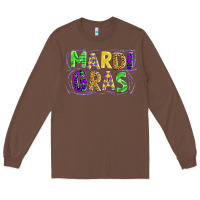 Chestnut mardi gras Long Sleeve Tee - AdoDesignShop