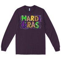 Plum mardi gras Long Sleeve Tee - AdoDesignShop