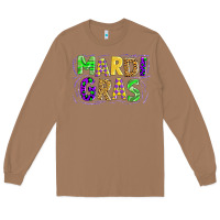 Toasted Coconut mardi gras Long Sleeve Tee - AdoDesignShop