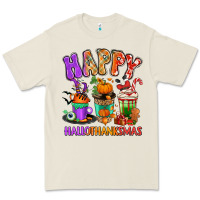 Bone Happy Hallothanksmas coffee cups Premium Tee - RanaPortraitStore