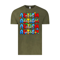 Vintage Olive autism accept understand adopt advocate Vintage Tee - JahusDesignShop