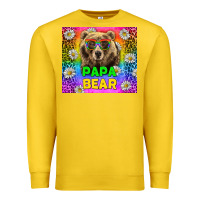 Lemon Western Papa Bear LGBTQ+ Tumbler Premium Sweatshirt - BundleAndBundleShop