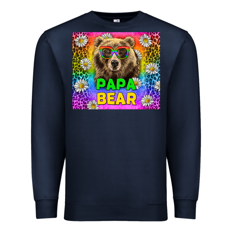 Western Papa Bear Lgbtq+ Tumbler Premium Sweatshirt by BundleAndBundleShop | Teevron