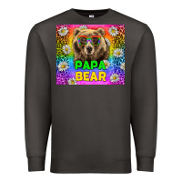 Smoke Western Papa Bear LGBTQ+ Tumbler Premium Sweatshirt - BundleAndBundleShop