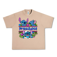 Burro preview flower stitch blue preschool Urban Heavy Tee - AdoDesignShop
