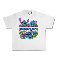 Lunar Rock preview flower stitch blue preschool Urban Heavy Tee - AdoDesignShop