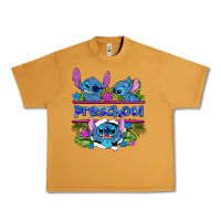 Peanut Butter preview flower stitch blue preschool Urban Heavy Tee - AdoDesignShop