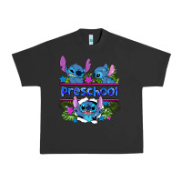 Pigment Black preview flower stitch blue preschool Urban Heavy Tee - AdoDesignShop