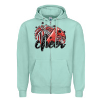 Cheer Zipper Hoodie | Teevron