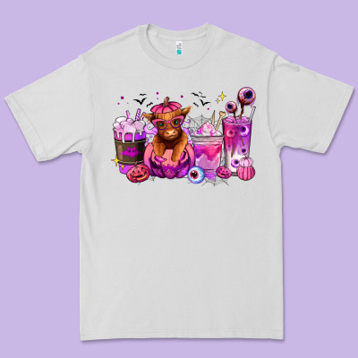 Premium Tee Halloween Heifer coffee cups