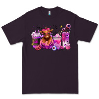 Plum Halloween Heifer coffee cups Premium Tee - RanaPortraitStore