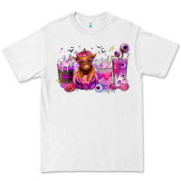 White Halloween Heifer coffee cups Premium Tee - RanaPortraitStore