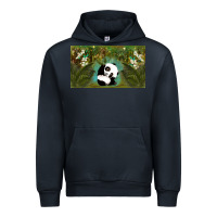 Navy cute panda Urban Hoodie - TumblerDesignByShophia