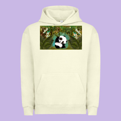 Cute Panda Urban Hoodie Designed By Tumblerdesignbyshophia