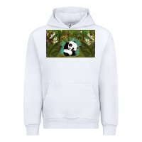 White cute panda Urban Hoodie - TumblerDesignByShophia