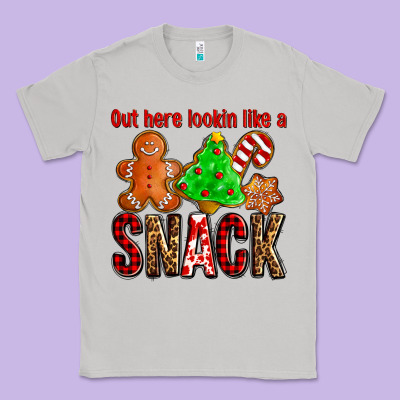 Out Here Lookin Like A Snack Ado Classic Tee Designed By Adodesignshop