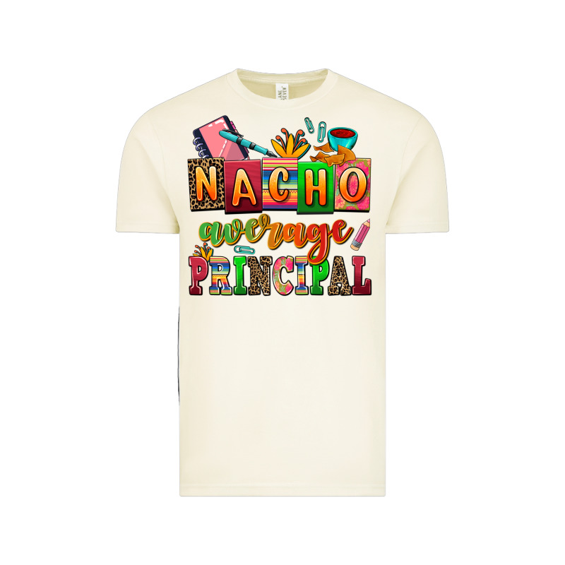 Nacho Average Principal Vintage Tee by AdoDesignShop | Teevron