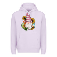 Lilac easter gnomes egg carrot sunflowers Premium Hoodie - RanaPortraitStore