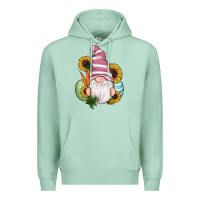 Seafoam easter gnomes egg carrot sunflowers Premium Hoodie - RanaPortraitStore