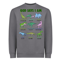 Storm god says i am dinosaurs Heavyweight Sweatshirt - JahusDesignShop