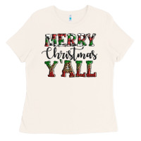 Bone merry christmas y'all Ladies Tee - AdoDesignShop