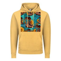 Vintage Mustard western boots seamless pattern Vintage Hoodie - HRA Design Shop