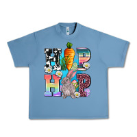 Pebble Blue hip hop easter rabbit Urban Heavy Tee - AdoDesignShop