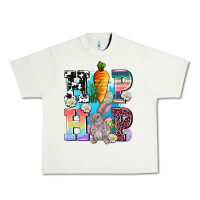 Pistachio hip hop easter rabbit Urban Heavy Tee - AdoDesignShop