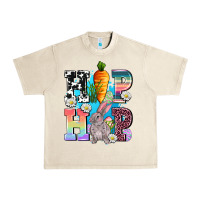 Sandshell hip hop easter rabbit Urban Heavy Tee - AdoDesignShop
