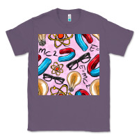Lavender physics seamless pattern Classic Tee - BundleAndBundleShop