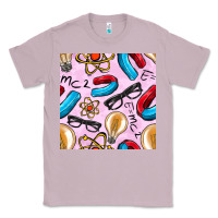 Lilac physics seamless pattern Classic Tee - BundleAndBundleShop
